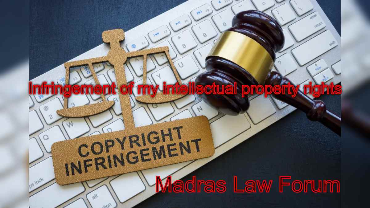 Can I seek legal remedies or damages for infringement of my intellectual property rights?